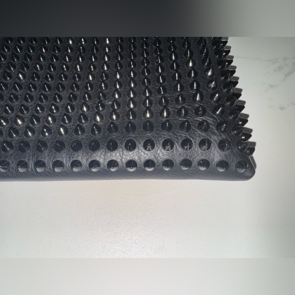 Christian Louboutin Studded Peter Clutch (Black) - Picture 2 of 13